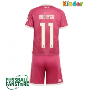 Real Madrid Rodrygo Goes #11 Replik 3rd trikot Kinder 2026-27 Kurzarm (+ Kurze Hosen)